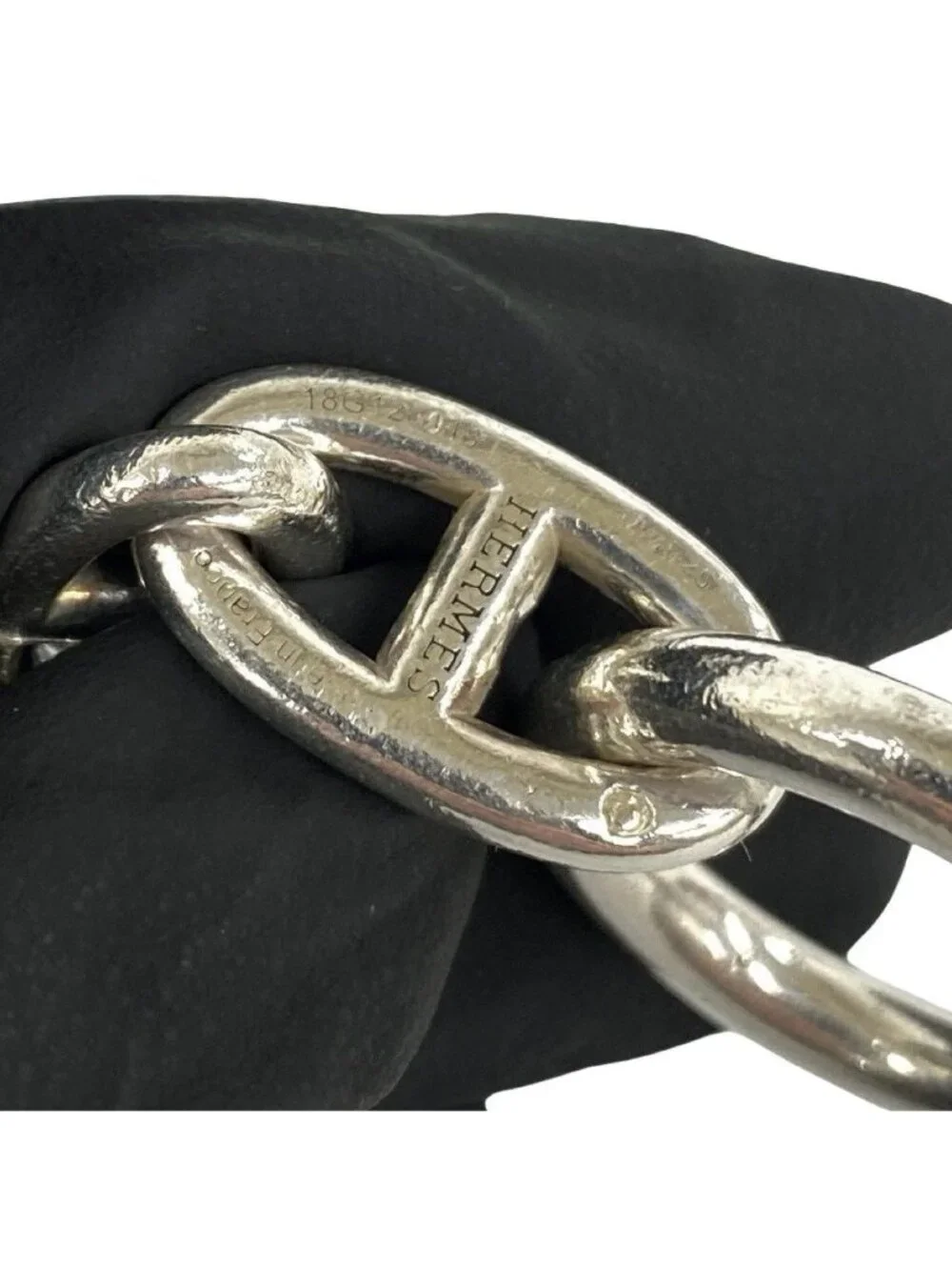 Hermes Chaine D'ancre GM Bracelet 925 Sterling Silver Accessory Sally